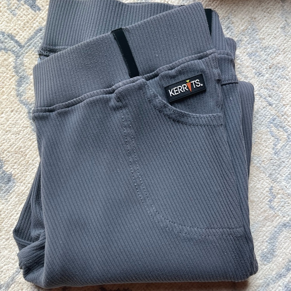 Kerrits Ribbed Knee Patch Riding Tights VGUC